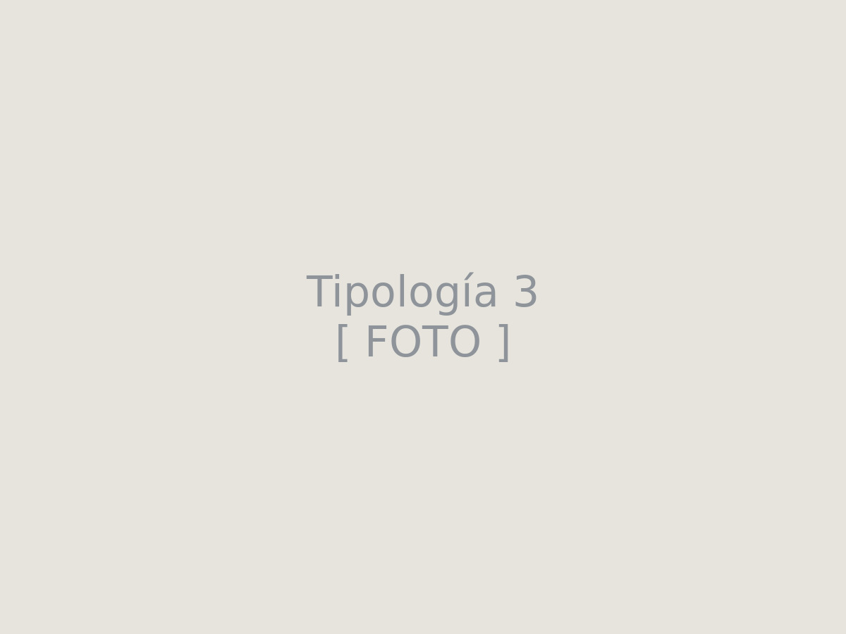 Tipología 3 — foto de la casa terminada